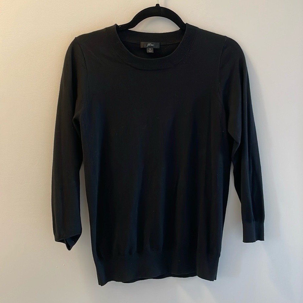 J.Crew Tippi Sweater Black Size Small